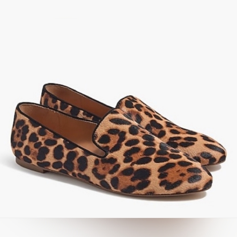 J. Crew Leopard Print Flats